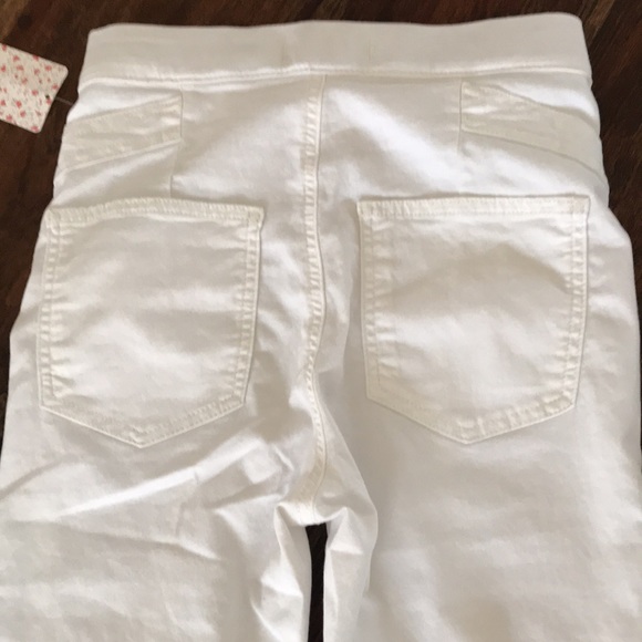 Free People White pull on style pants - Picture 12 of 12